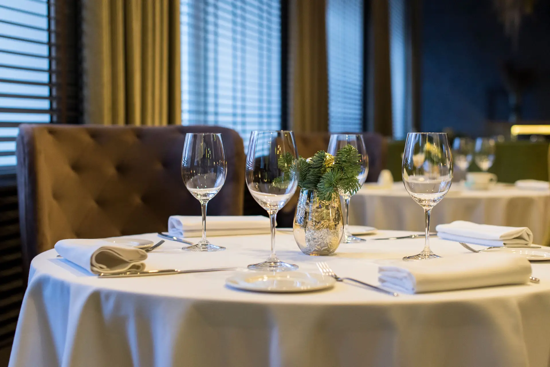 Fine Dining Setup